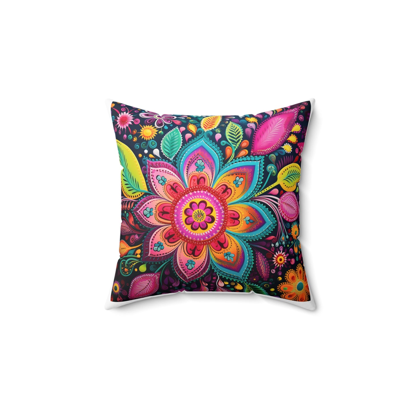 Spun Polyester Square Pillow