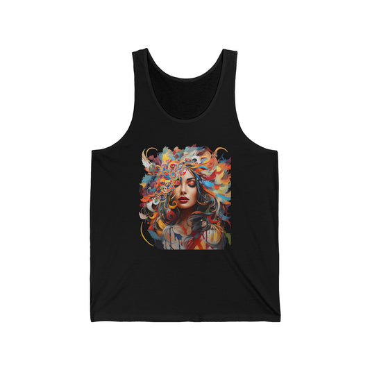 Dance in Chaos Unisex Jersey Tank Top